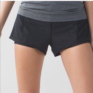 Lululemon mesh up shorts and athletic tank combo